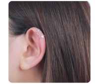 Ear Cuff Cute Triple Star EC3-06